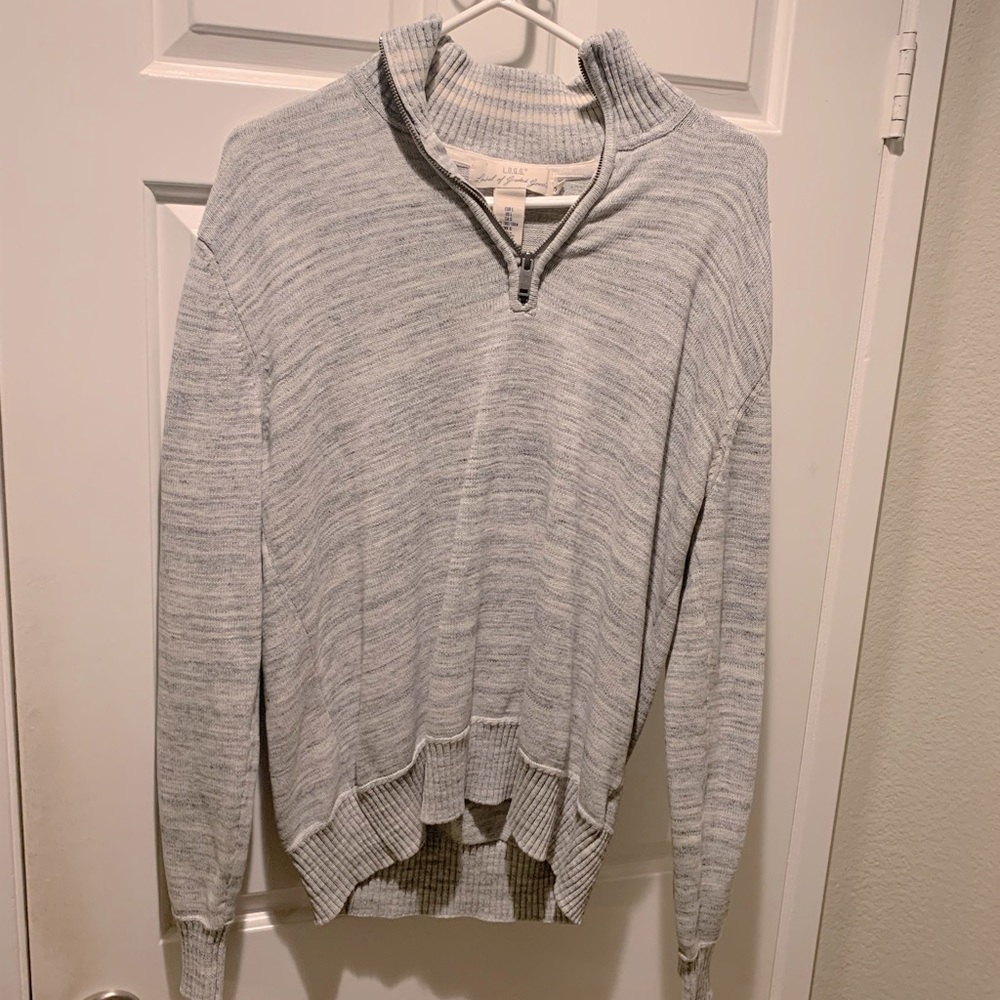 H&M Quarter Zip LOGG Sweater Large